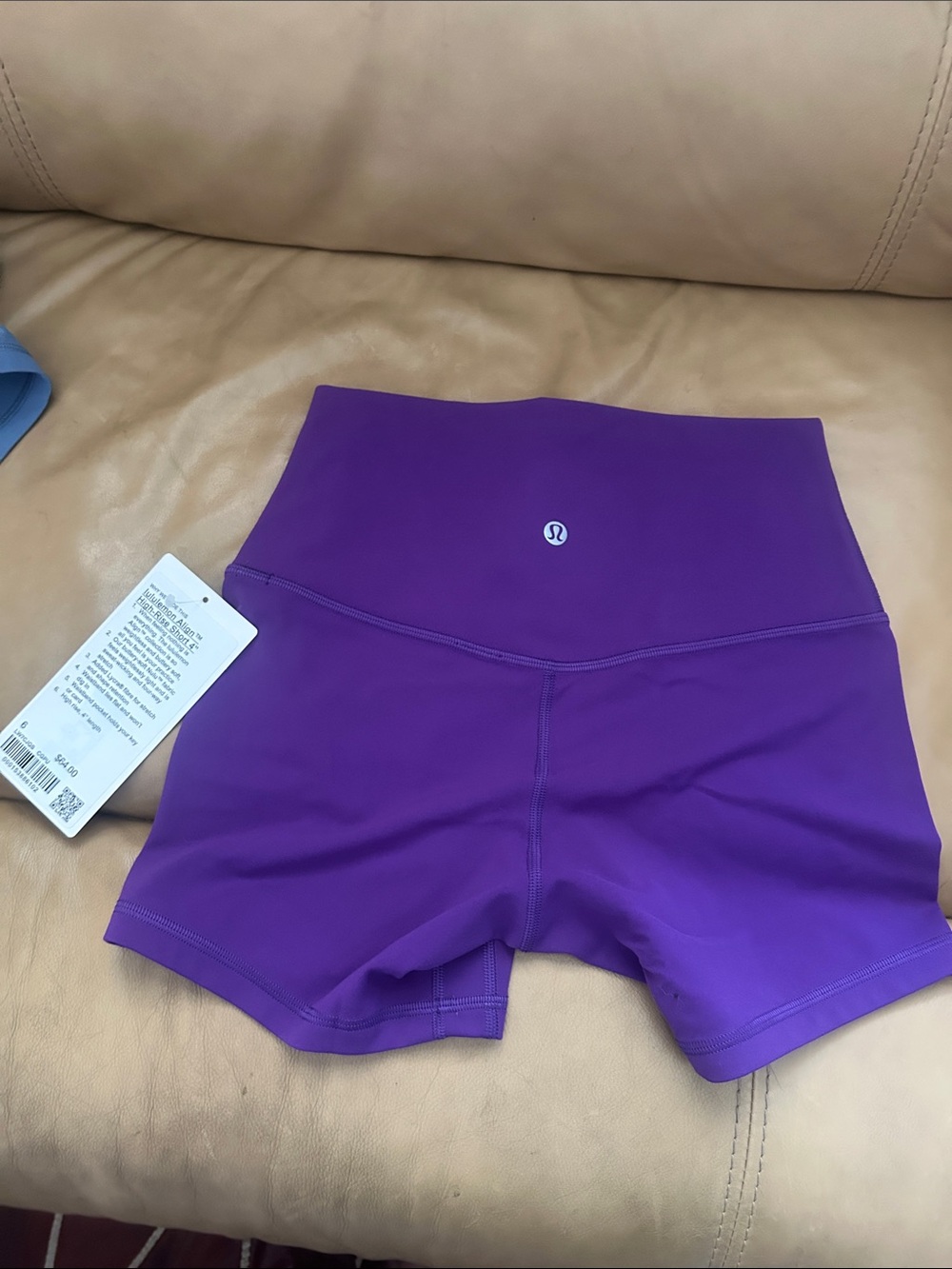 LuluLemon High-Rise Purple Women’s Shorts NWT 6